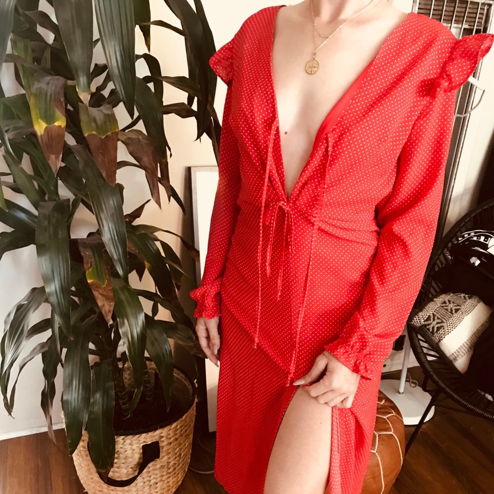 🍒VERGE GIRL flowy dress